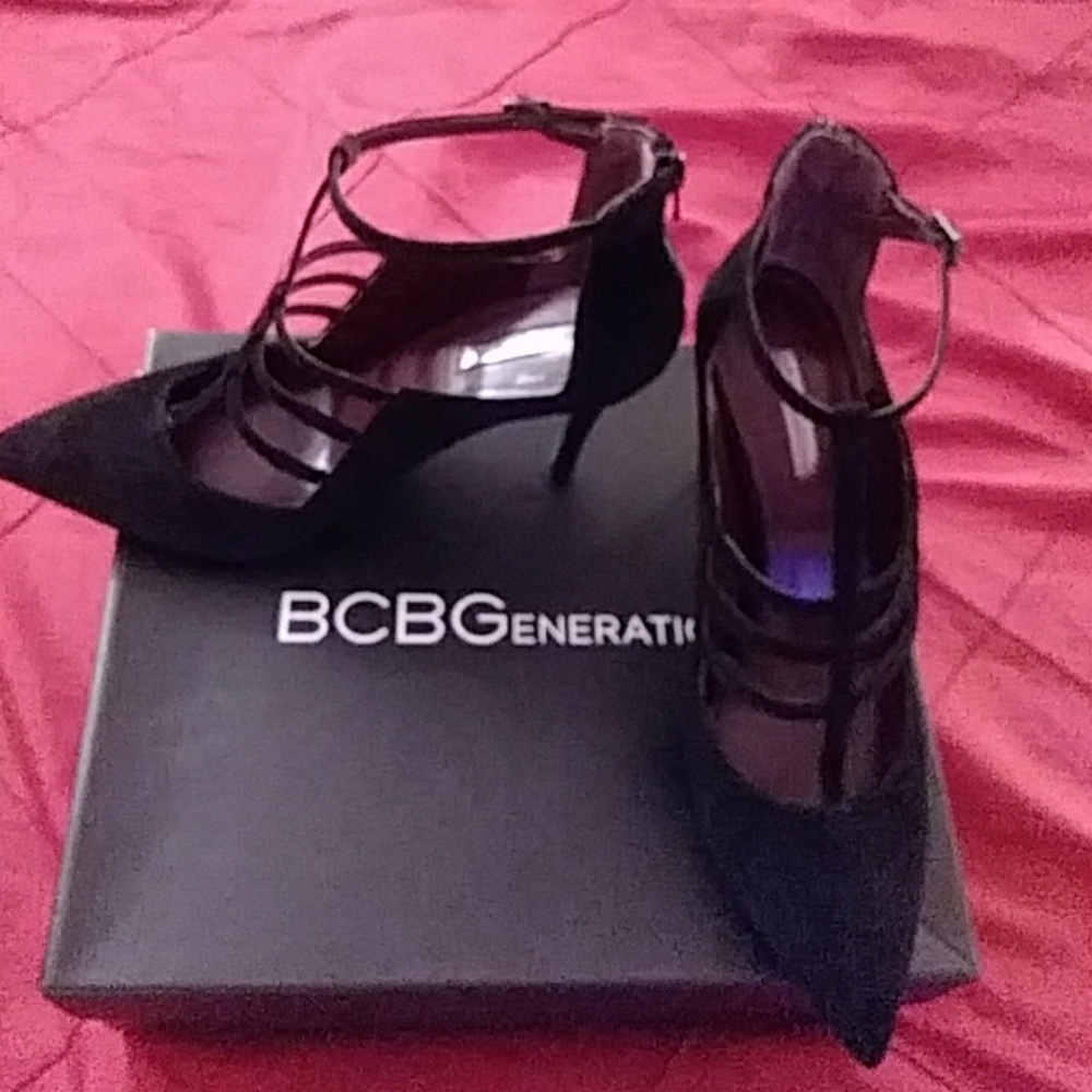 Brand new BCBG Black Heels